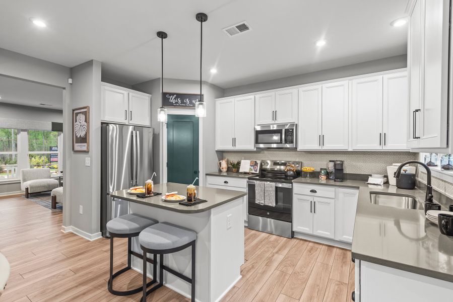 Furnished interior view inside a new home in Sage Woods, Dallas (Image 4).