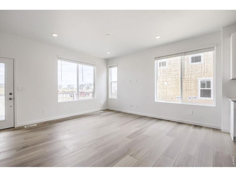 Spacious, unfurnished interior of a new home in Riano Ridge, Loveland (Image 13). Spacious, unfurnished interior of a new home in Riano Ridge, Loveland (Image 13).