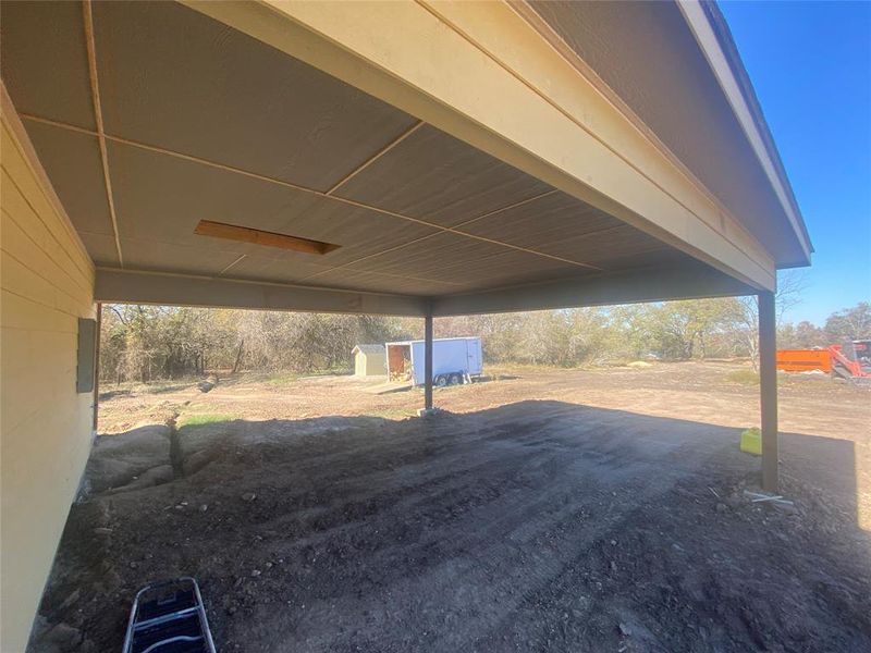 Exterior details and patio area of a home in , Weatherford (Image 3).