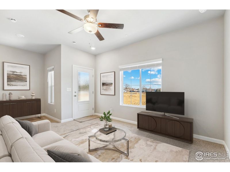 Furnished interior view inside a new home in Johnstown Village, Johnstown (Image 6). Furnished interior view inside a new home in Johnstown Village, Johnstown (Image 6).