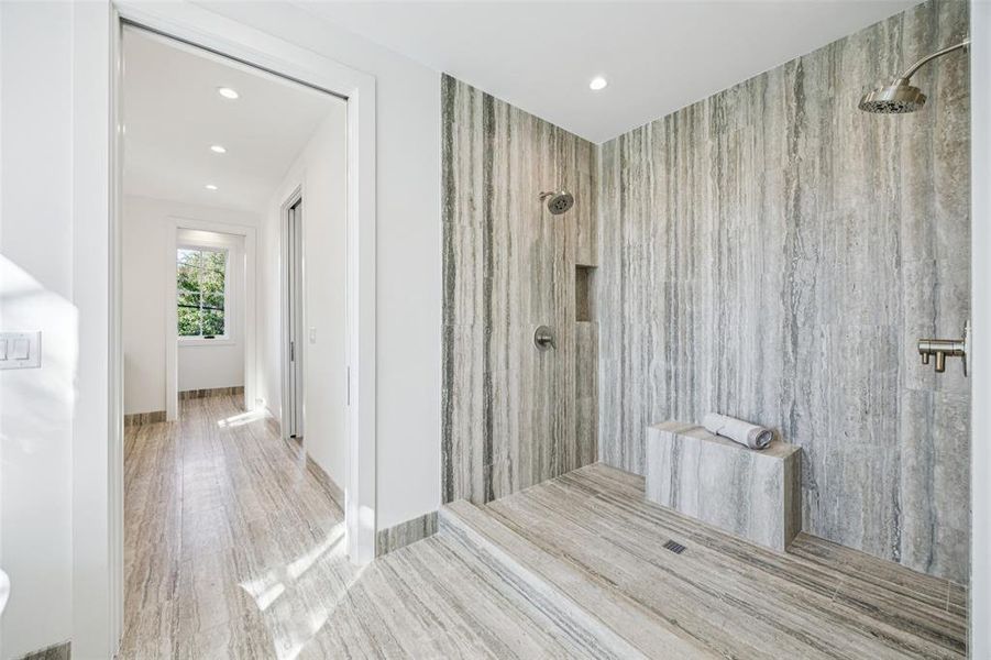 Furnished interior view inside a new home in , Dallas (Image 37).