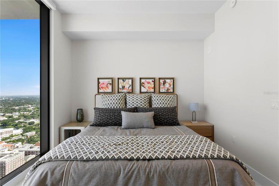 Furnished interior view inside a new home in , St. Petersburg (Image 8).