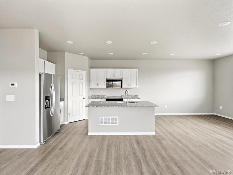 Furnished interior view inside a new home in York Station, Thornton (Image 6).