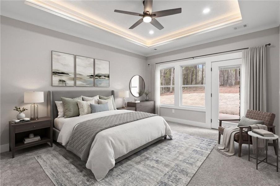 Furnished interior view inside a new home in , Villa Rica (Image 13).