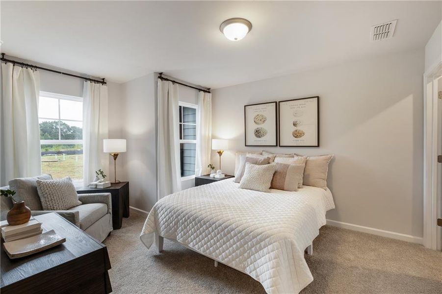 Furnished interior view inside a new home in , Conyers (Image 26).