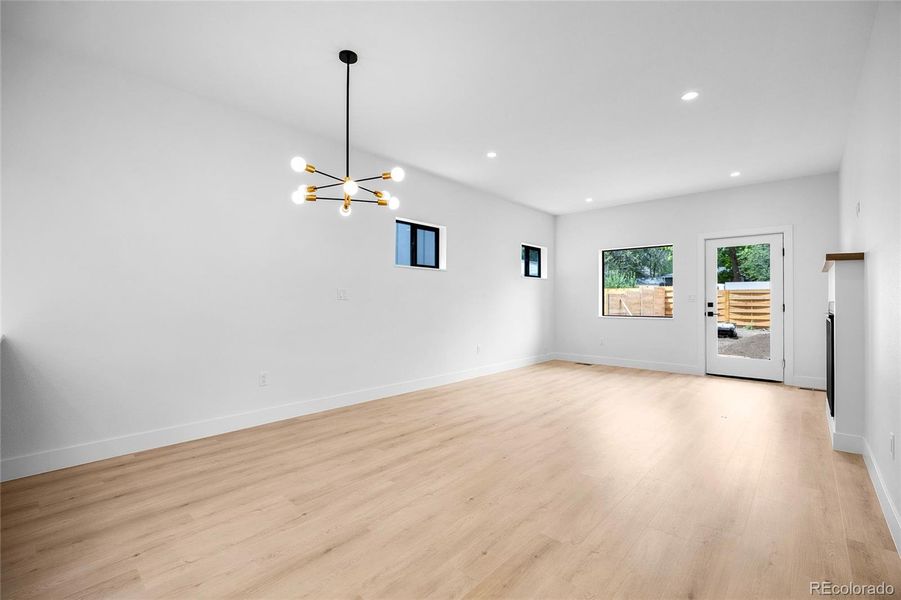 Spacious, unfurnished interior of a new home in , Denver (Image 16).