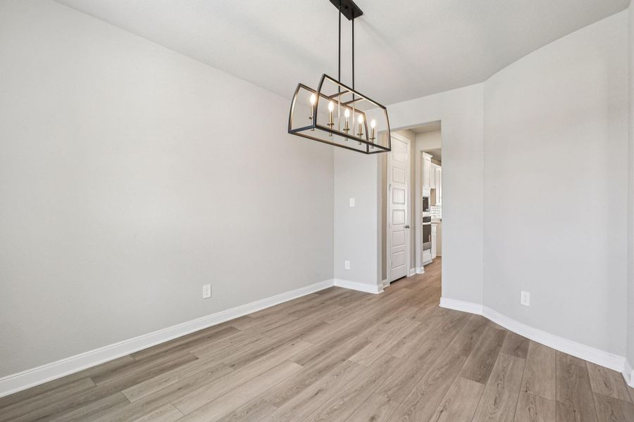 Photo is not of the actual home, but is an inspirational photo of builder’s model home and may depict options, furnishings, and/or decorator features that are not included