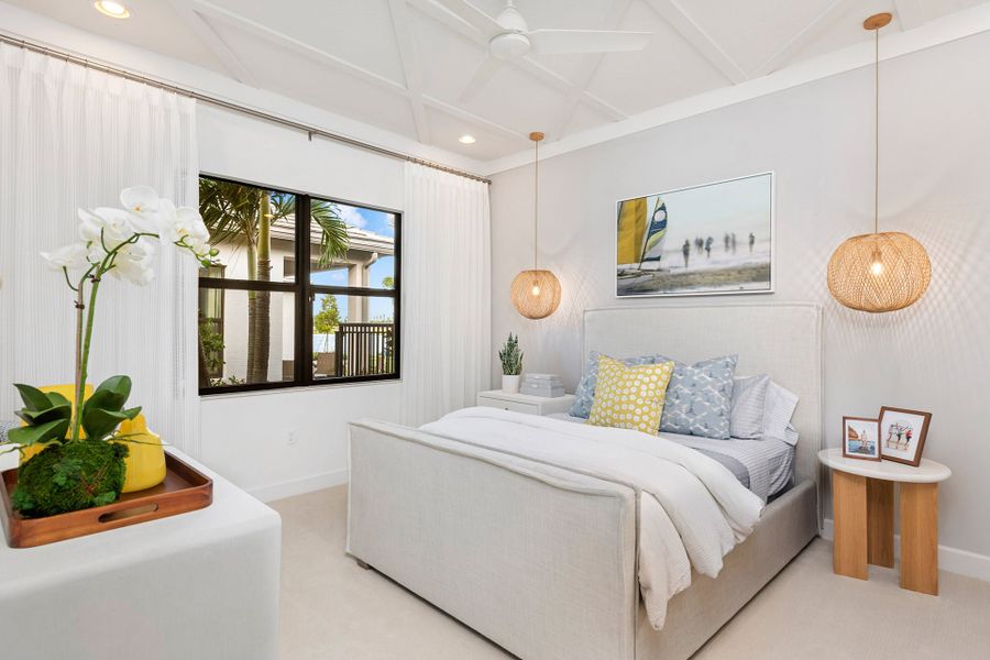 Representative furnished interior of a home built from the Bianca by GL Homes in Valencia Parc at Riverland, Port St. Lucie (Image 19).