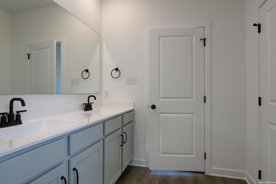 Furnished interior view inside a new home in Nopal Valley, San Antonio (Image 7).