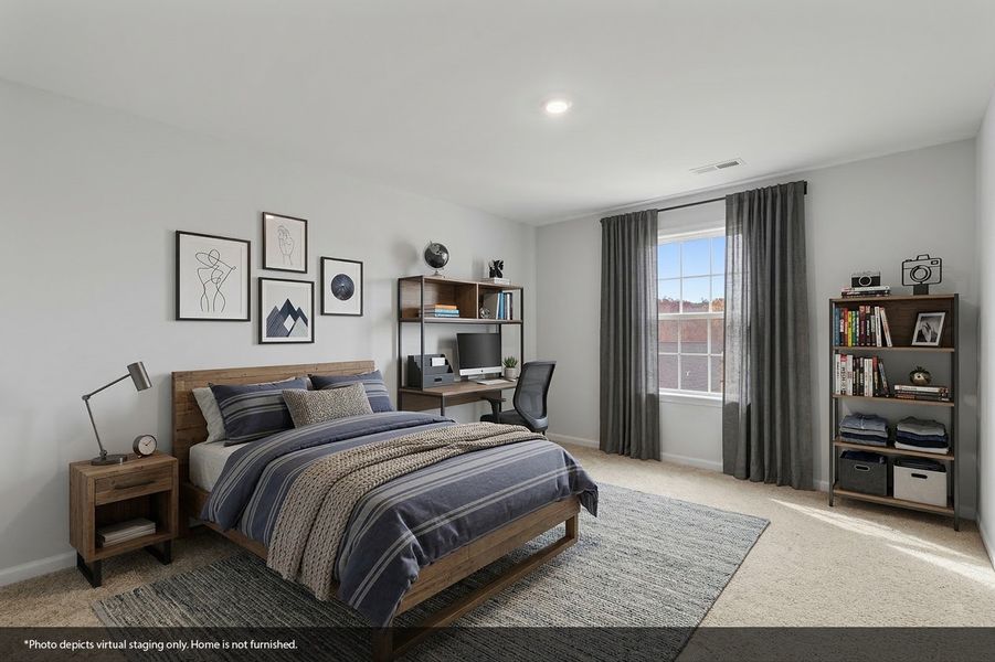 Furnished interior view inside a new home in Hanes Lake, Winston-Salem (Image 12).