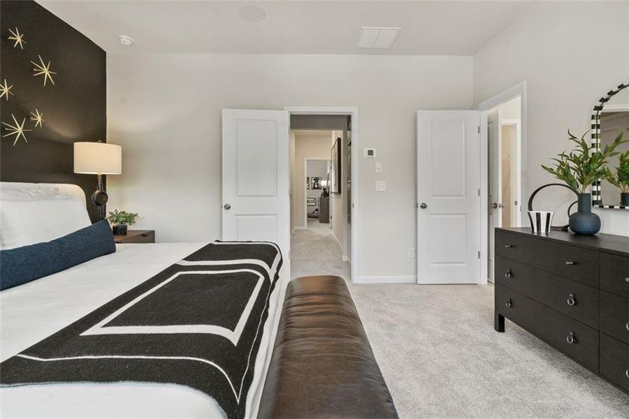 Furnished interior view inside a new home in Henson Square, Lawrenceville (Image 9).