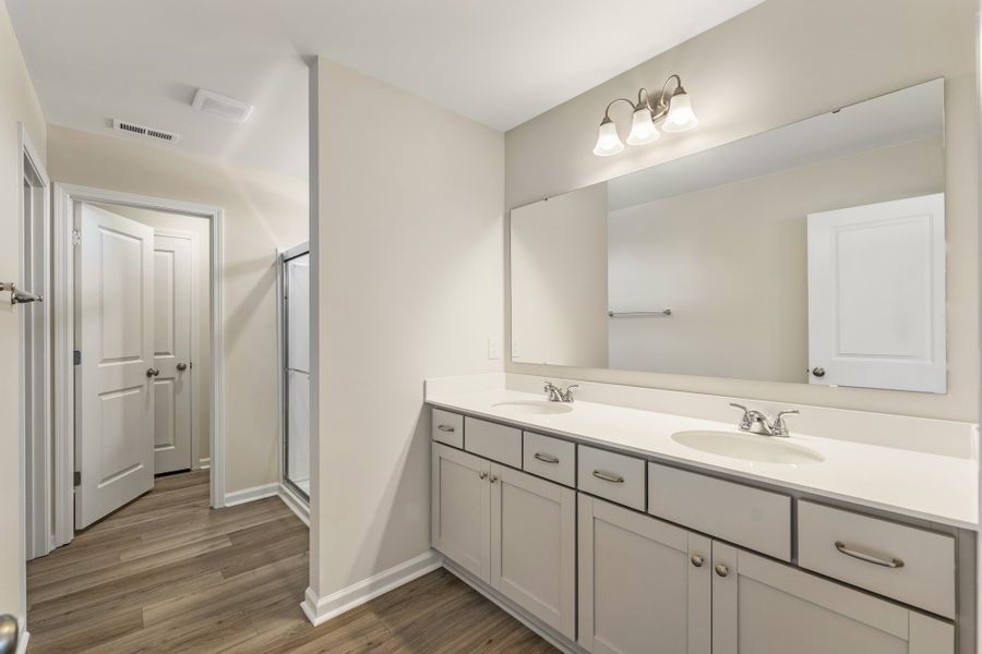 Furnished interior view inside a new home in Mayfair Village, Spartanburg (Image 11).