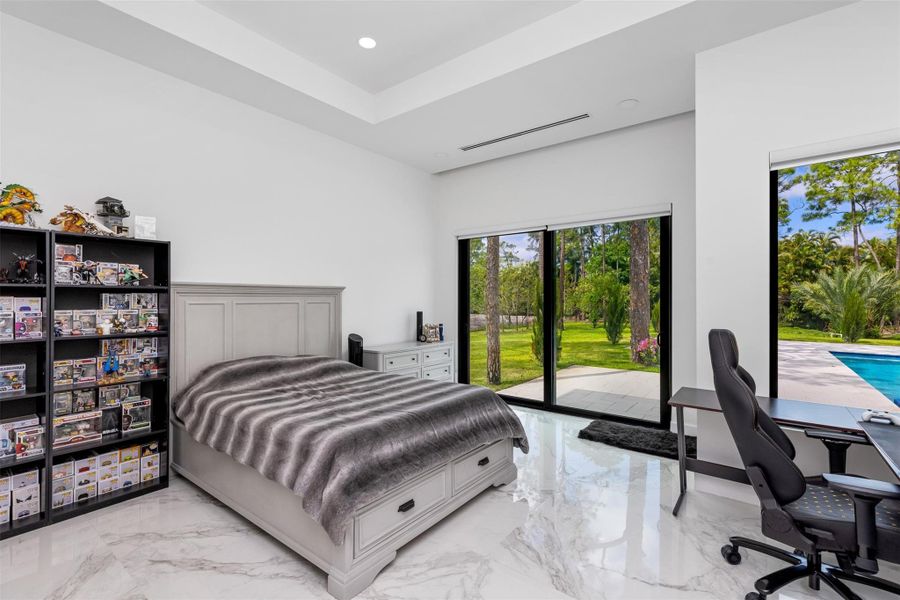 Furnished interior view inside a new home in , Parkland (Image 11).