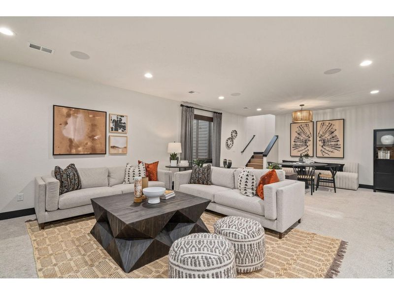 Furnished interior view inside a new home in , Fort Collins (Image 6).