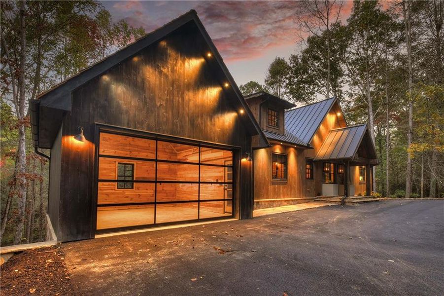 Front exterior of a new home in , Blue Ridge, GA, highlighting curb appeal (Image 27). Front exterior of a new home in , Blue Ridge, GA, highlighting curb appeal (Image 27).
