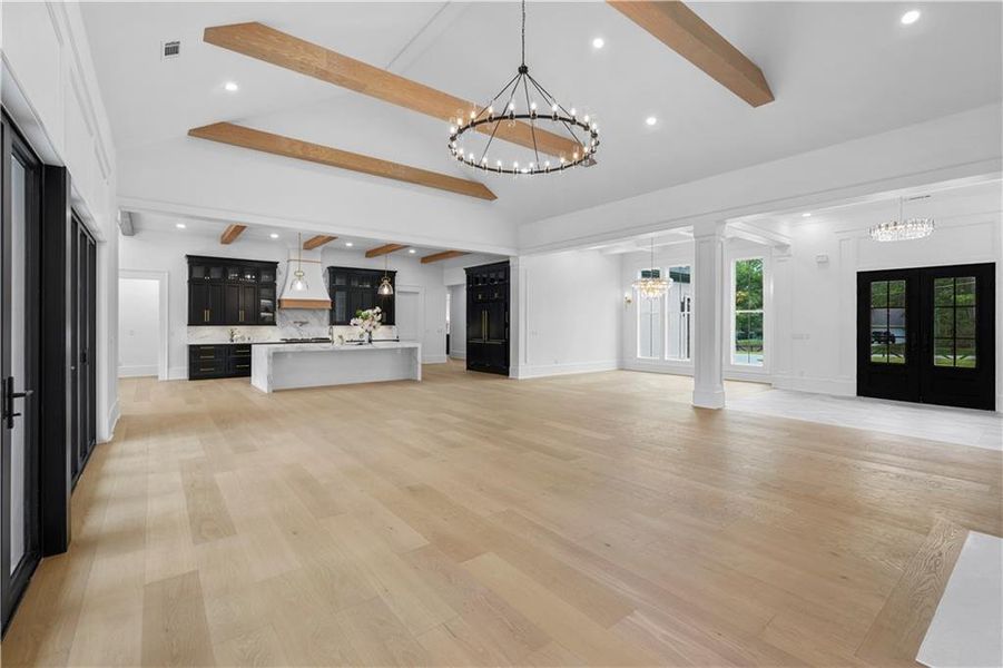 Spacious, unfurnished interior of a new home in , Monroe (Image 29).