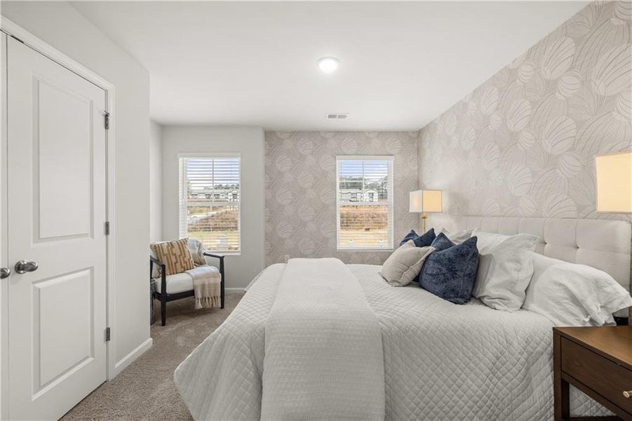Furnished interior view inside a new home in Reeves Park, Stockbridge (Image 37).