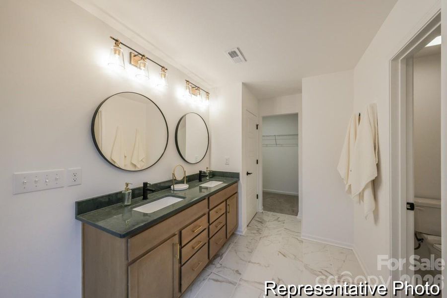 Furnished interior view inside a new home in Huntington Hills, Lincolnton (Image 18).