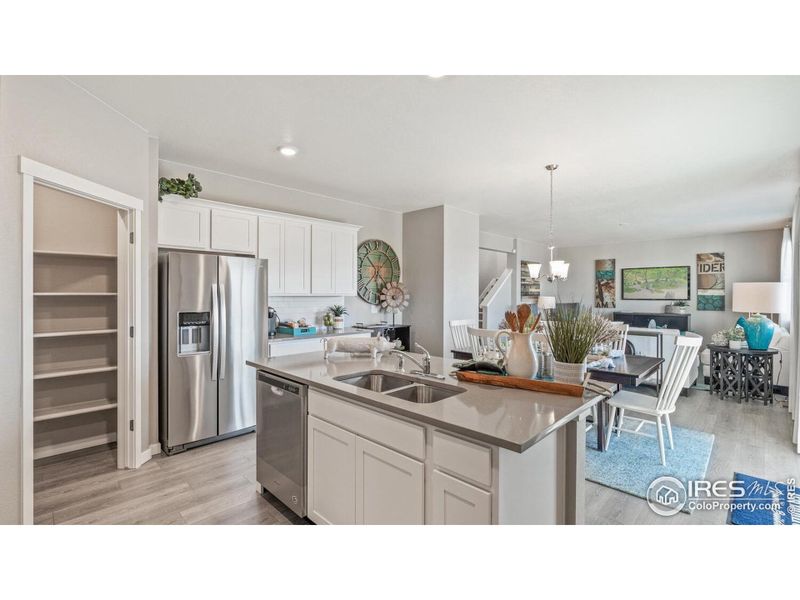 Furnished interior view inside a new home in , Fort Collins (Image 8).