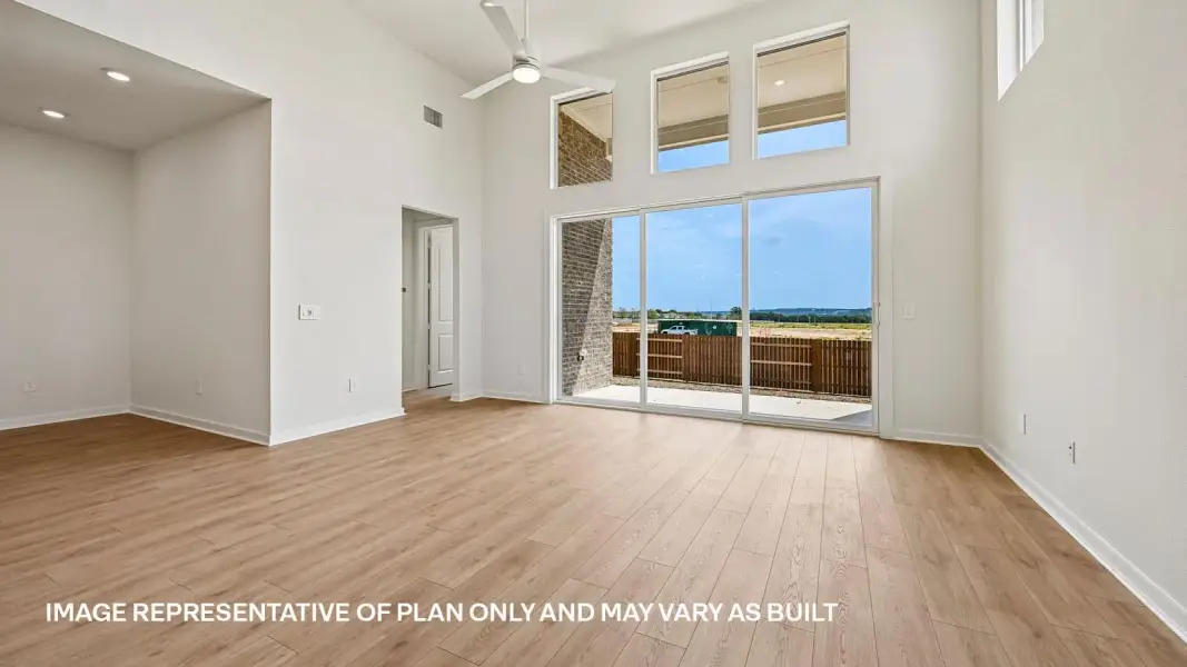 Spacious, unfurnished interior of a new home in The Enclave at Bar W Ranch, Leander (Image 22). Spacious, unfurnished interior of a new home in The Enclave at Bar W Ranch, Leander (Image 22).