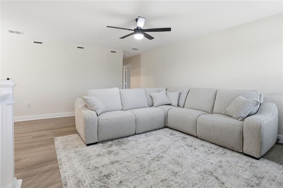 Furnished interior view inside a new home in Acuera Estates, Apopka (Image 6). Furnished interior view inside a new home in Acuera Estates, Apopka (Image 6).