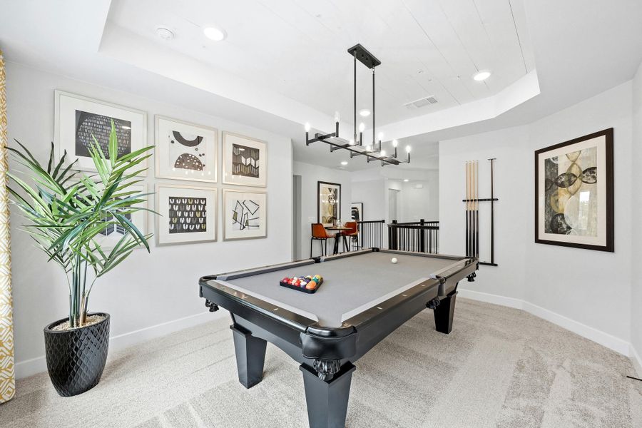 Furnished interior view inside a new home in Candela, Richmond (Image 29).