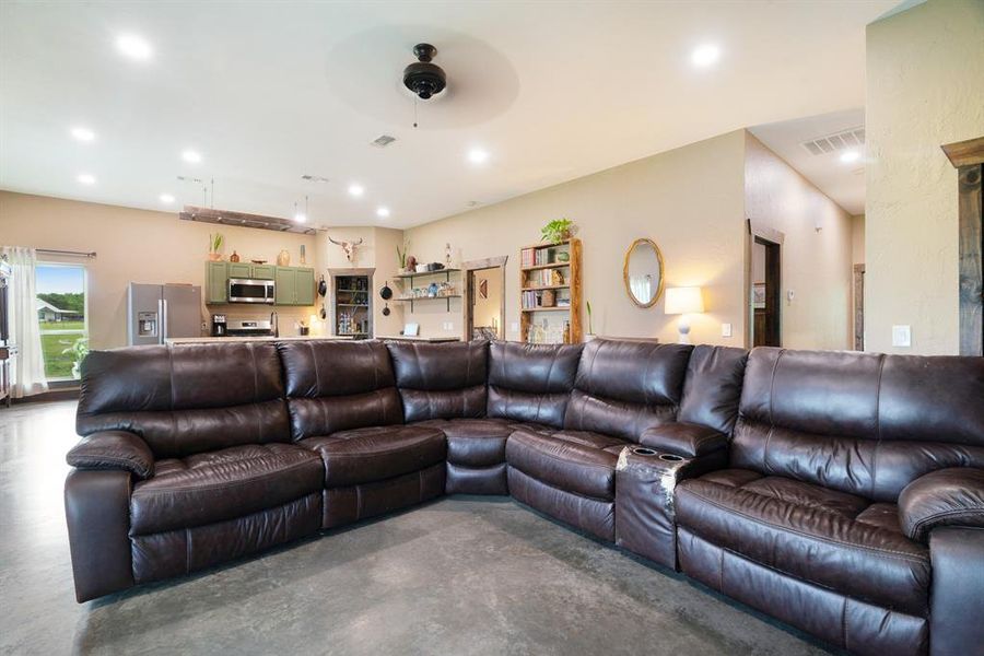 Furnished interior view inside a new home in , Paris (Image 10).