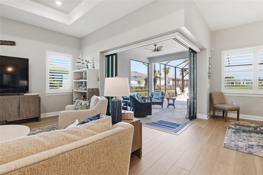Furnished interior view inside a new home in , Lakewood Ranch (Image 49).