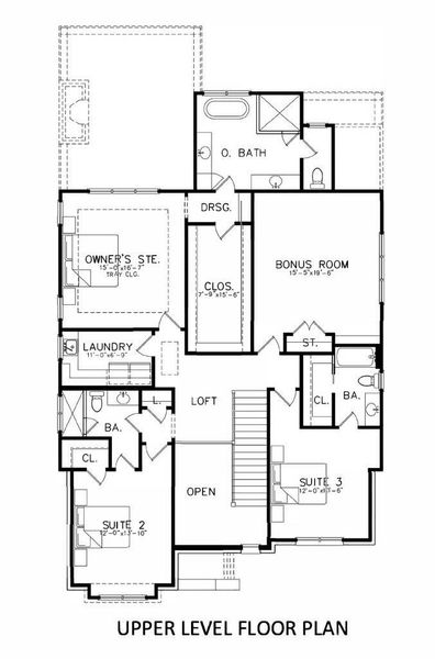 2D floor plan layout of this home in , Charlotte, NC (Image 5).
