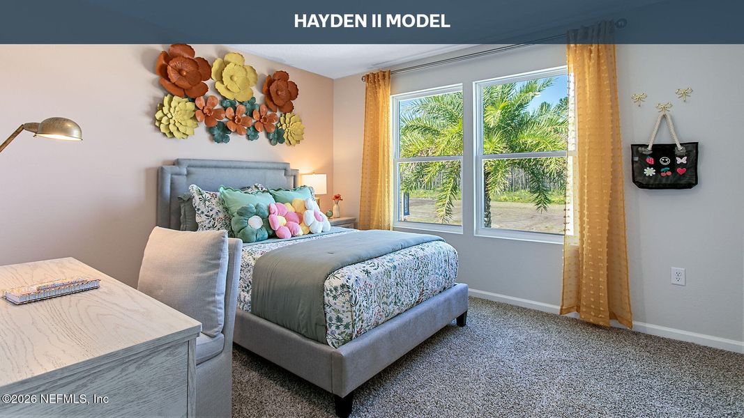 Furnished interior view inside a new home in The Arbors, Jacksonville (Image 19).