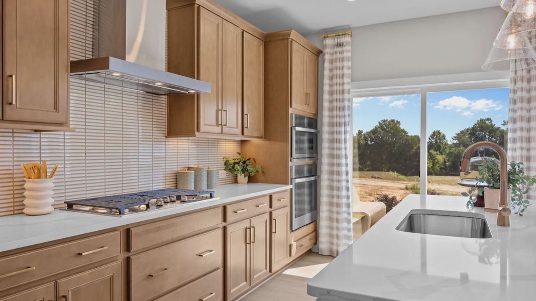 The Jordan Plan by DRB Homes in Farms at Bellingham, Mooresville, NC - Kitchen