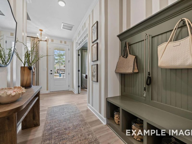 Furnished interior view inside a new home in Camden Park, Knightdale (Image 18).