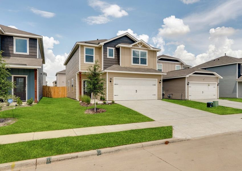 The Juniper has a gorgeous siding exterior. The Juniper has a gorgeous siding exterior.