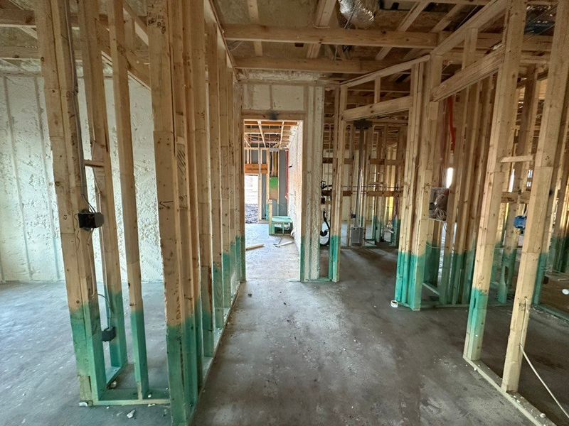 In-progress construction of a new home in Fannin Ranch, Leonard, TX (Image 18).