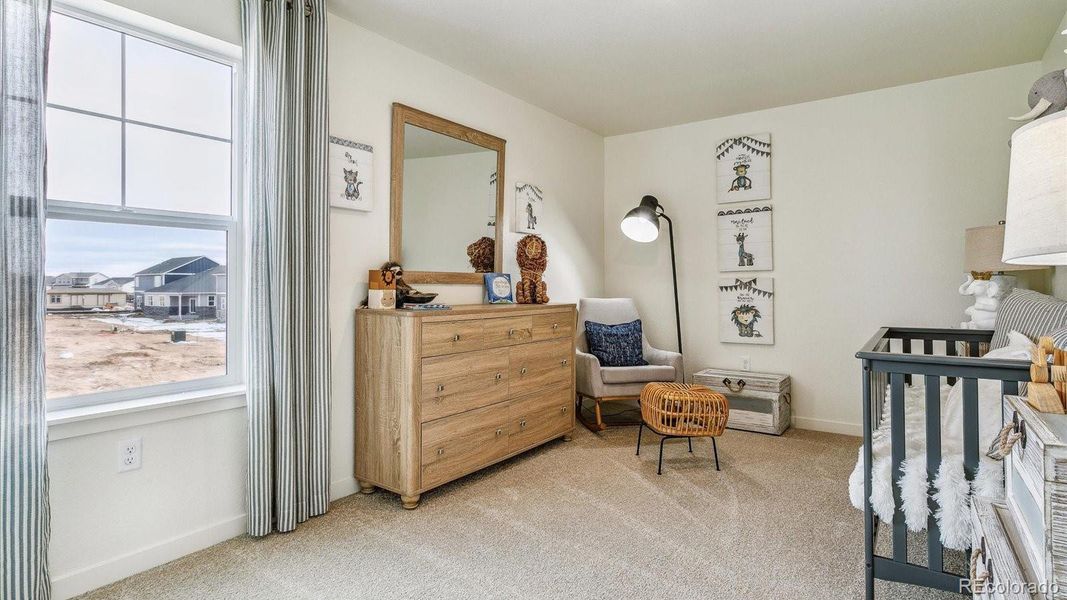 Furnished interior view inside a new home in Sky Ranch, Watkins (Image 22).