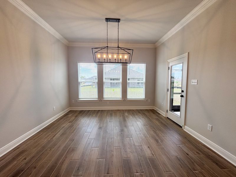 Spacious, unfurnished interior of a new home in Natureview, Freeport (Image 13). Spacious, unfurnished interior of a new home in Natureview, Freeport (Image 13).