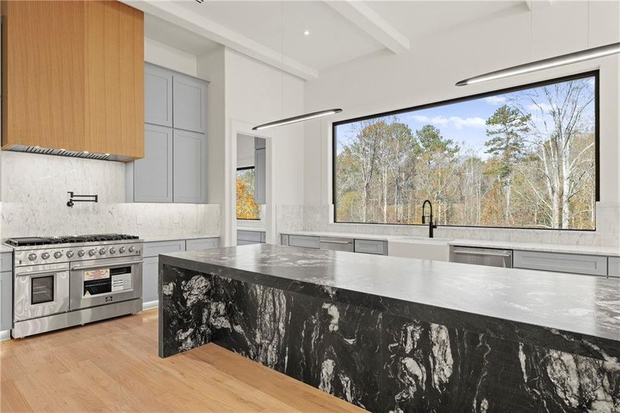 Furnished interior view inside a new home in , Milton (Image 17).