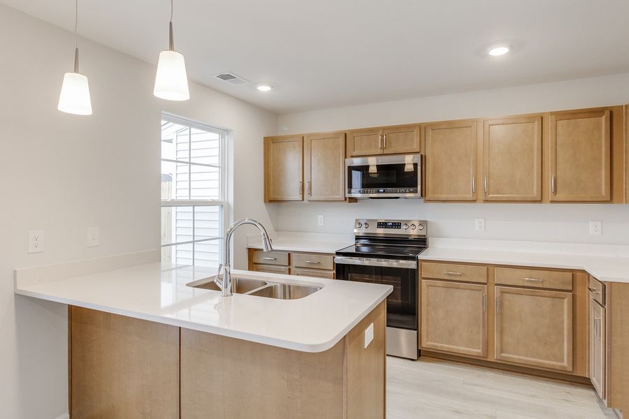 Furnished interior view inside a new home in Astoria, Columbia (Image 7).