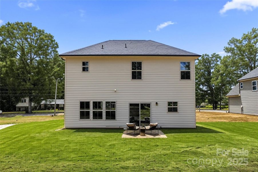 Front exterior of a new home in , Harrisburg, NC, highlighting curb appeal (Image 2). Front exterior of a new home in , Harrisburg, NC, highlighting curb appeal (Image 2).