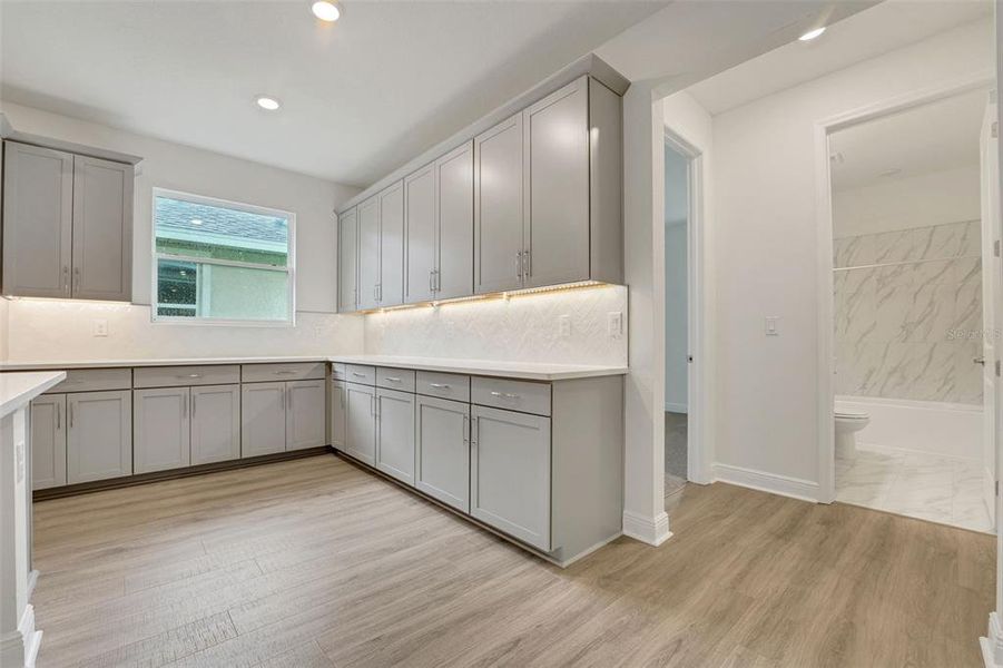 Furnished interior view inside a new home in Seaire, Parrish (Image 8).