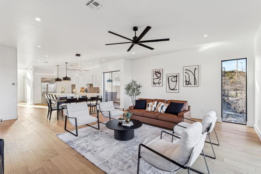 Furnished interior view inside a new home in , Graford (Image 27). Furnished interior view inside a new home in , Graford (Image 27).