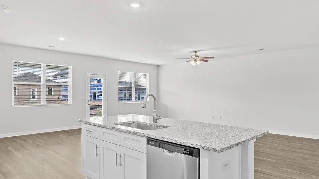 Furnished interior view inside a new home in Highland Hills, Graniteville (Image 9).