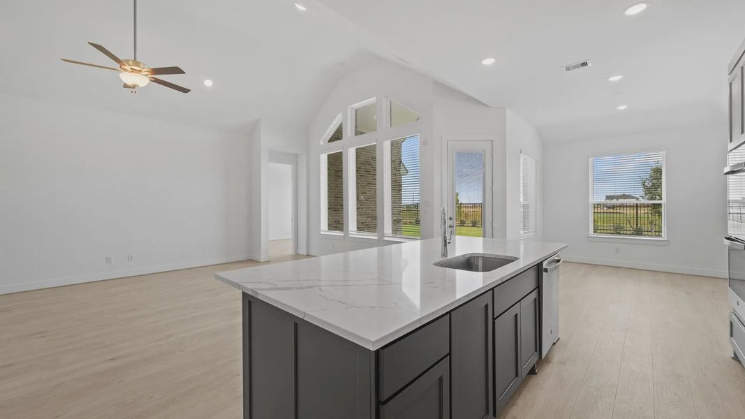 Furnished interior view inside a new home in Newhaven, Manor (Image 12).