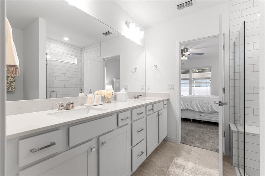 Furnished interior view inside a new home in Pioneer Ranch, Ocala (Image 42).