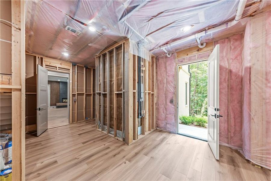 In-progress construction of a new home in , Greensboro, GA (Image 71).