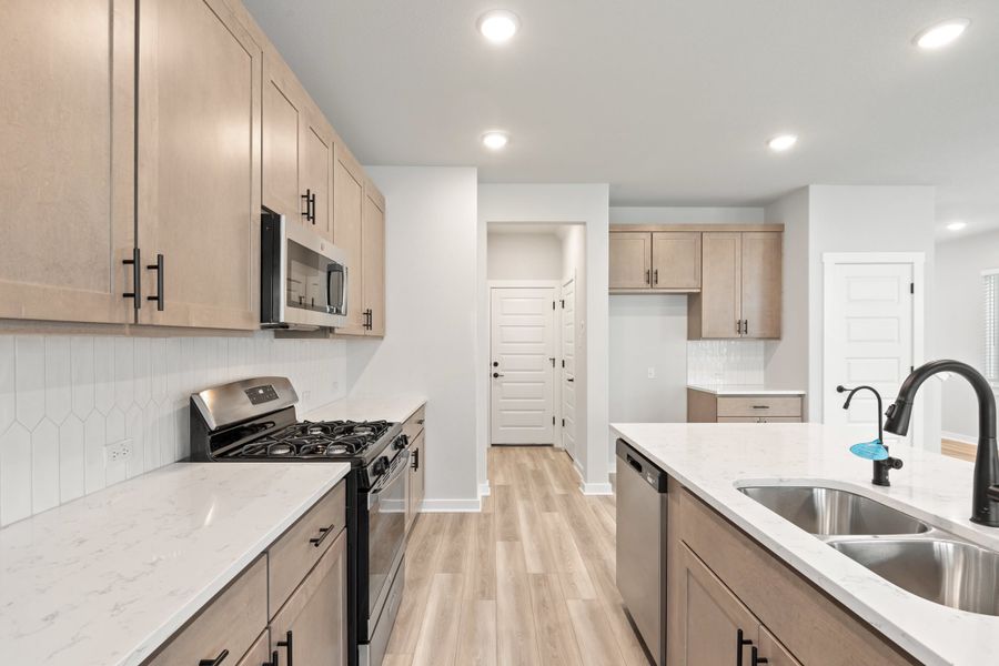 Furnished interior view inside a new home in Park Central, Georgetown (Image 11).