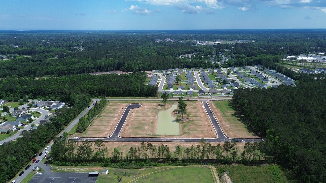 Site preparation for new homesites in Chapman Village, Conway (Image 3).