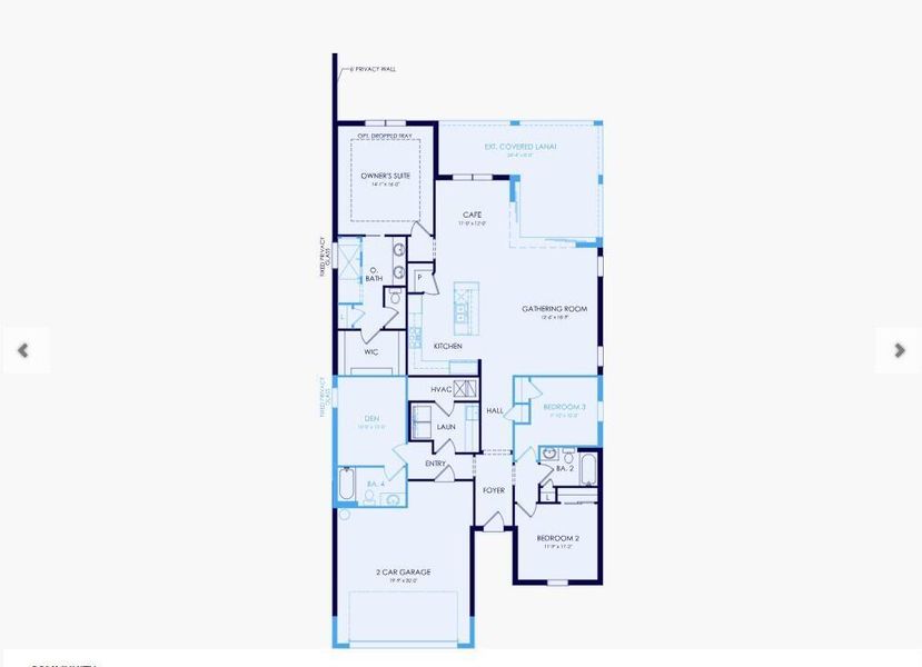2D floor plan layout of this home in Hendrix Reserve, Lake Worth, FL (Image 4). 2D floor plan layout of this home in Hendrix Reserve, Lake Worth, FL (Image 4).