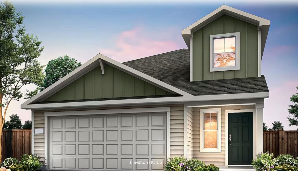 Centex Homes, Gustine, Rendering