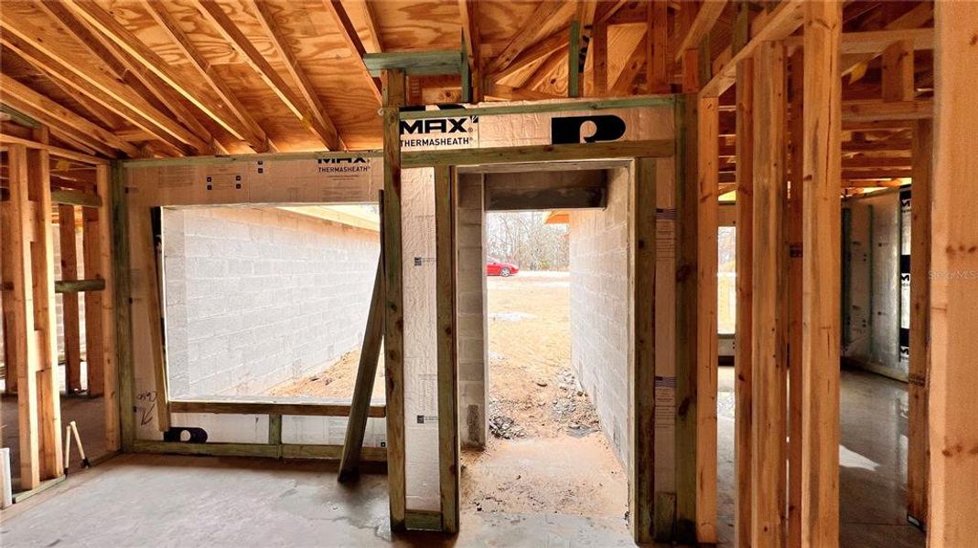 In-progress construction of a new home in , Brooksville, FL (Image 7).